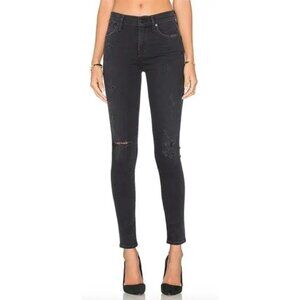 Citizens of Humanity Rocket Skinny Jean High Rise Stretch Denim Black 26